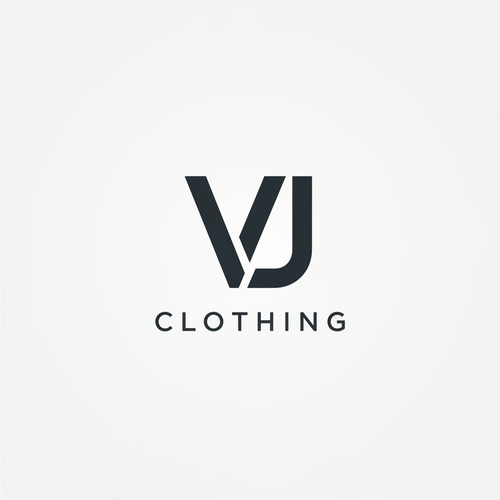 VJ Clothing Modern Logo